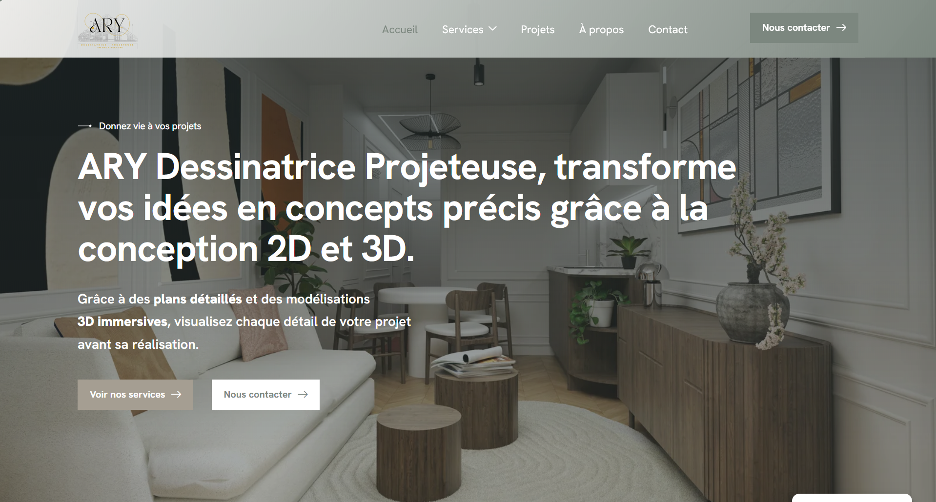 Projet Ary Dessinatrice