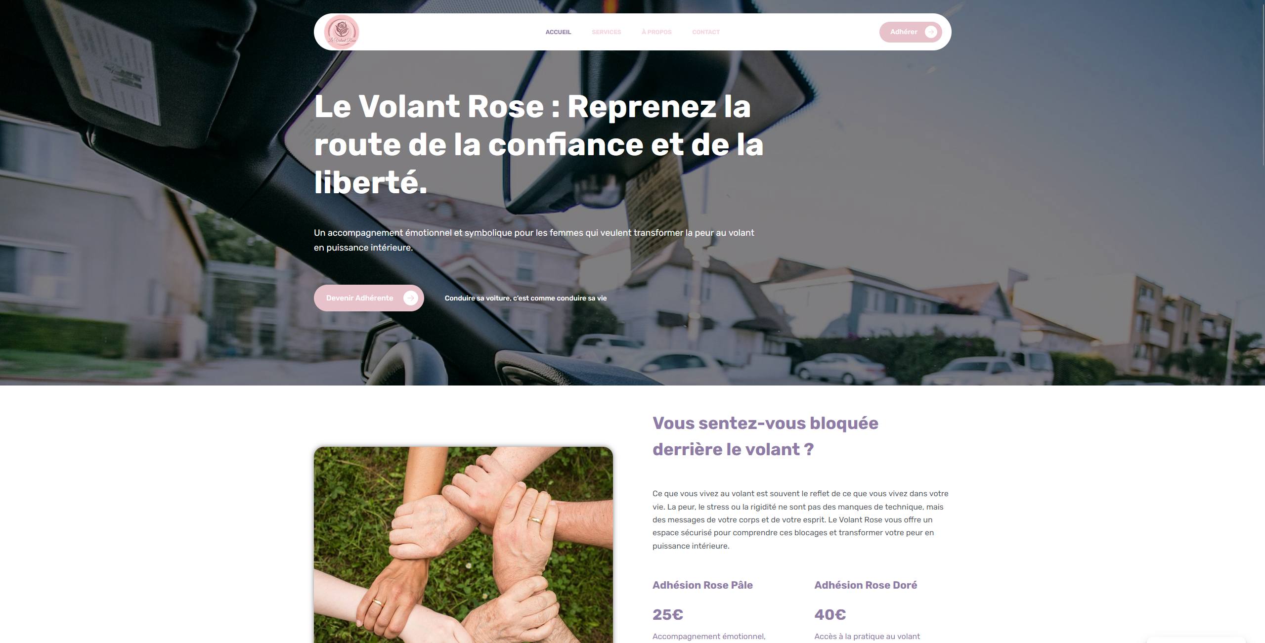 Projet Le Volant Rose