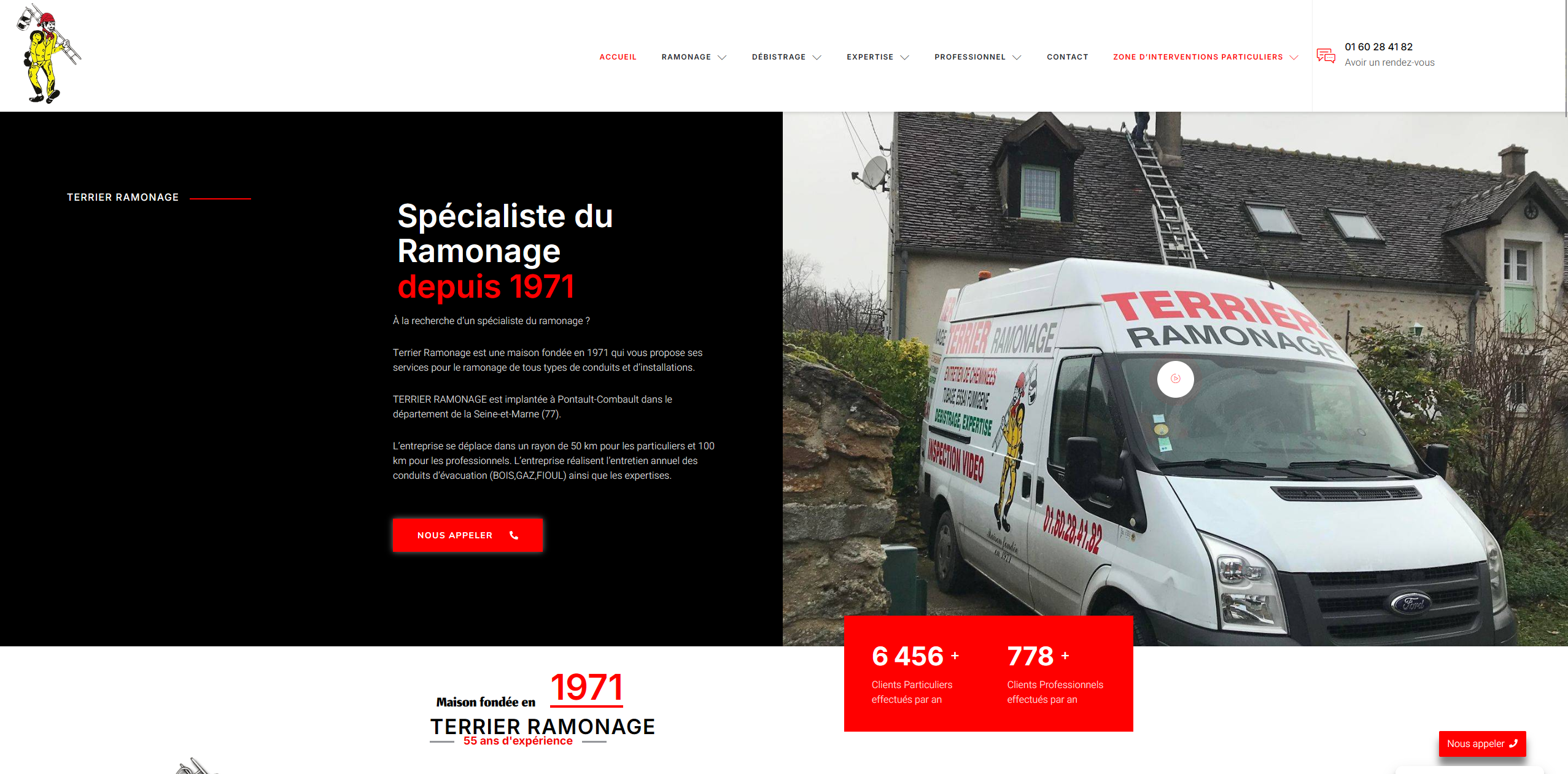 Projet Terrier Ramonage